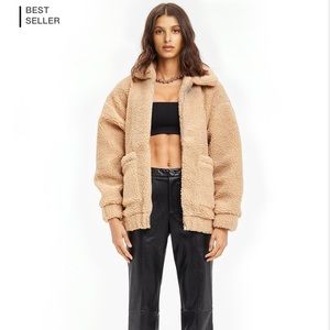 I am Gia Pixie Coat Caramel